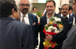 Rahul gets ’euphoric’reception in Bahrain